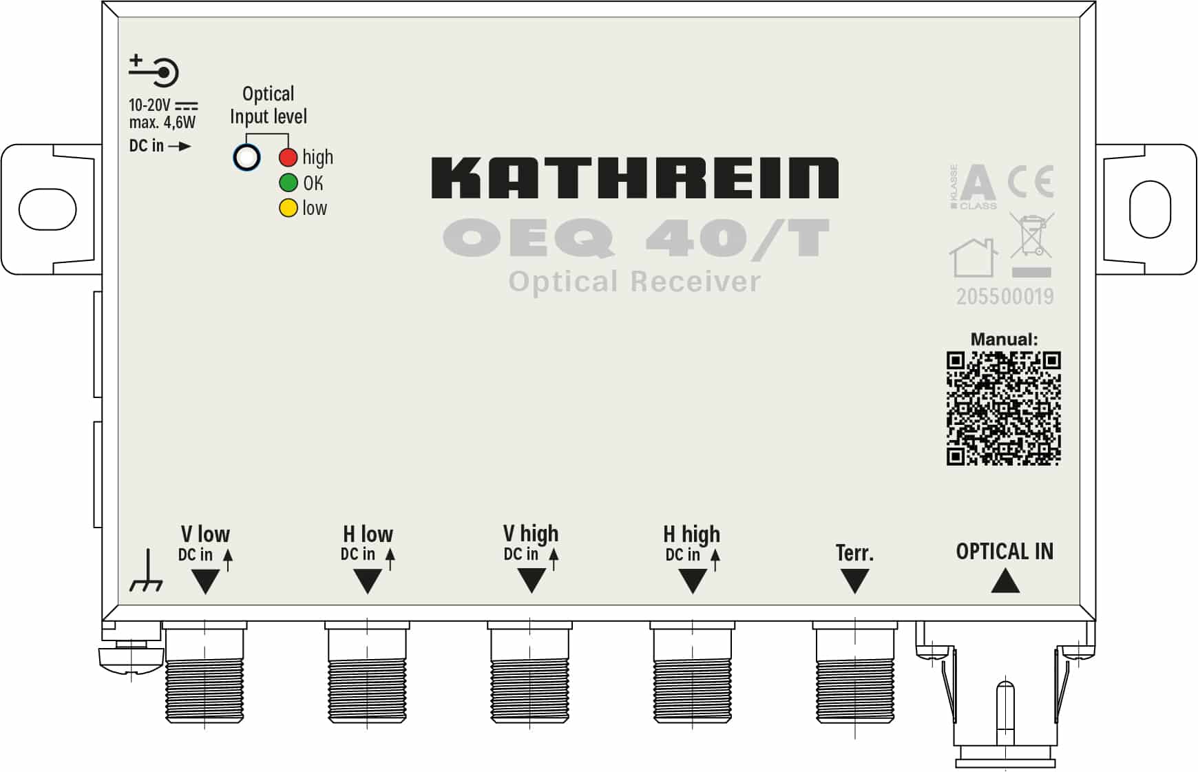 oeq40t dektis optikos