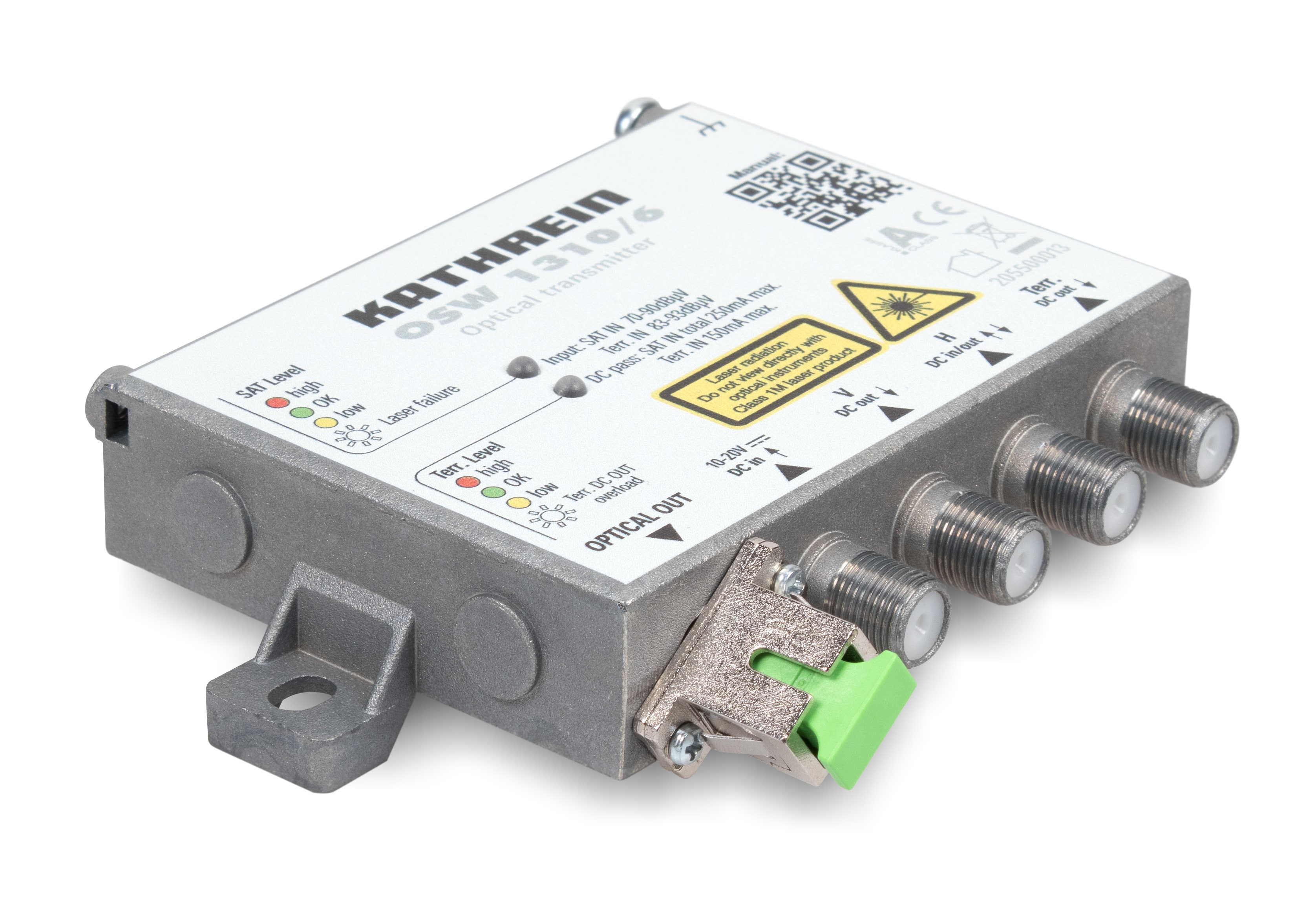 Optical Transmitters for satelletite solutions
